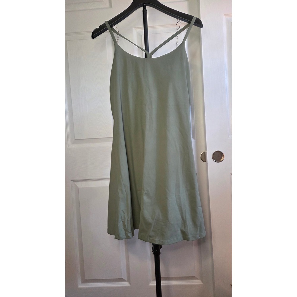 AS Revival Vetiver Green Active Dress Built-in Shorts XXL P50081 New
